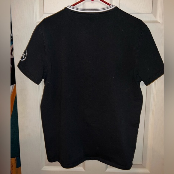Calvin Klein Men’s Black Crew Neck T-Shirt, Large - Picture 2 of 4